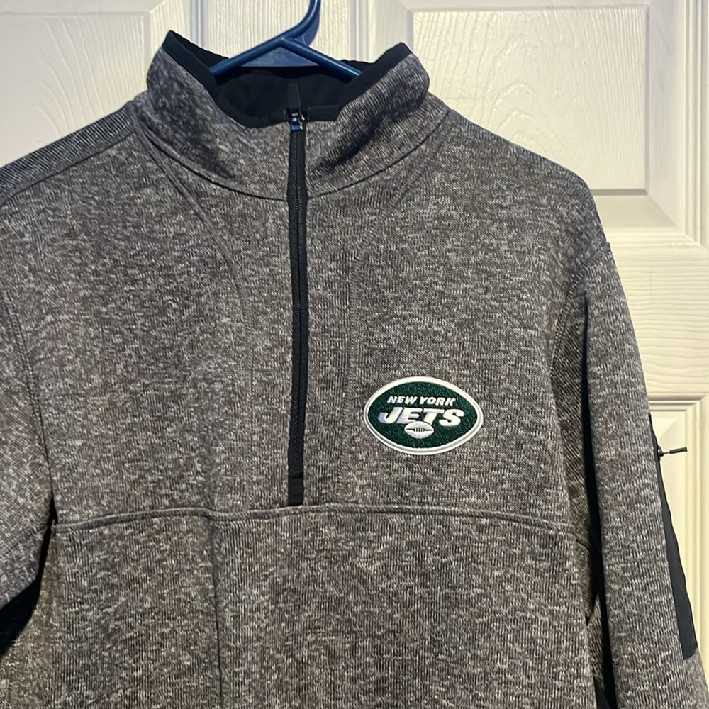 New York Jets Quarter-Zip Sweater
